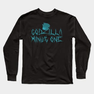 godzilla // blue glow Long Sleeve T-Shirt